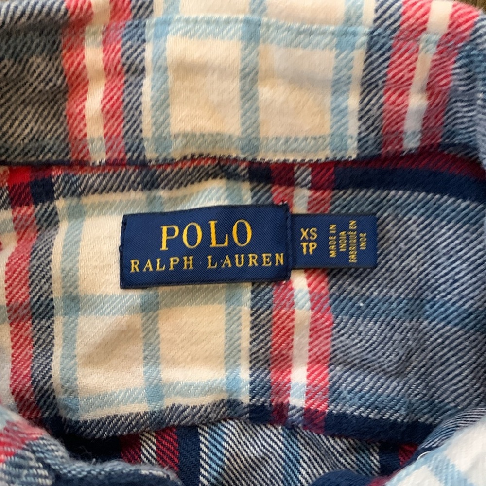 Women’s Ralph Lauren plaid shirt- size XS - Picture 2 of 4